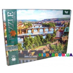 Пазлы Charles Bridge over Vltava river DankoToys  C1000-09-02 